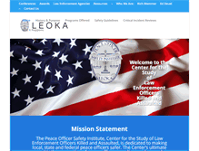 Tablet Screenshot of leoka.org